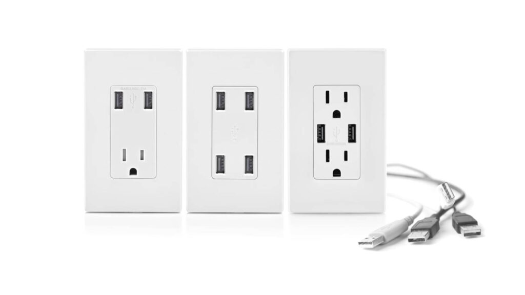 usb receptacle upgrades from SESCOS Leesburg based Electrical Contractors