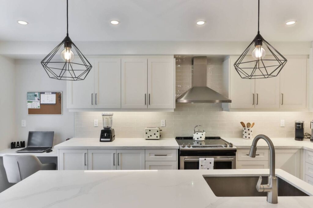 Image of Kitchen Renovation with Recessed Lights