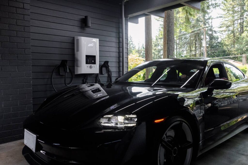 smart charging Image of EV charging Station